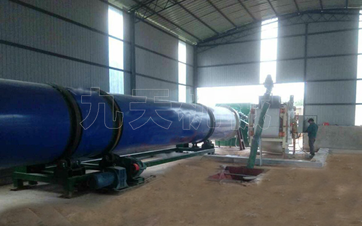 酒糟烘干機(jī)設(shè)備圖