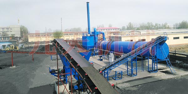 煤泥干燥設(shè)備大型項(xiàng)目現(xiàn)場(chǎng)