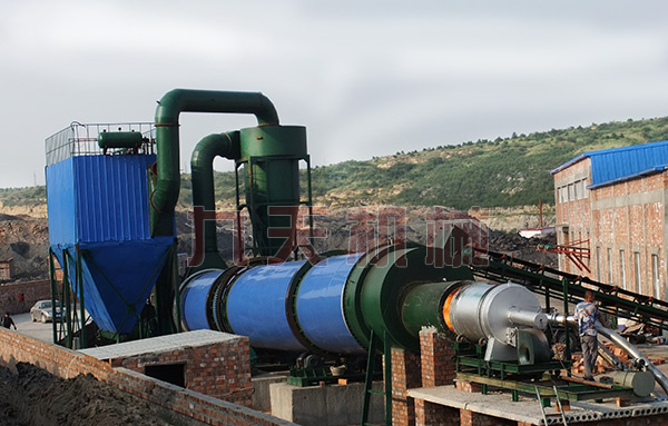 燃煤熱風(fēng)爐供熱型煤泥烘干機