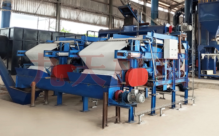 土豆粉渣帶式壓干機圖片