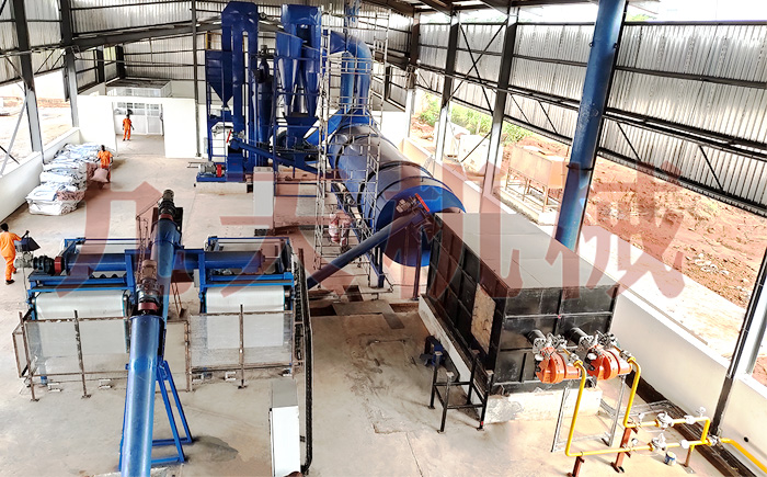 廢菜葉脫水烘干機(jī)設(shè)備圖