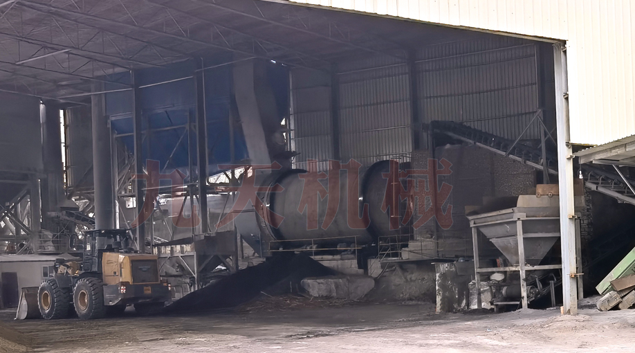 礦渣烘干設(shè)備圖