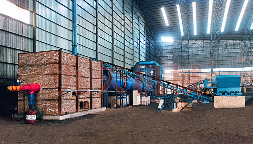 燃氣式石英砂烘干機設備